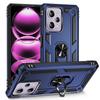 Für Xiaomi Redmi Note 12 Pro Hülle Stoßfest Panzer Metallring Magnetische Halterung Handyhülle Für Redmi Note 12 Pro + Plus Rückseite