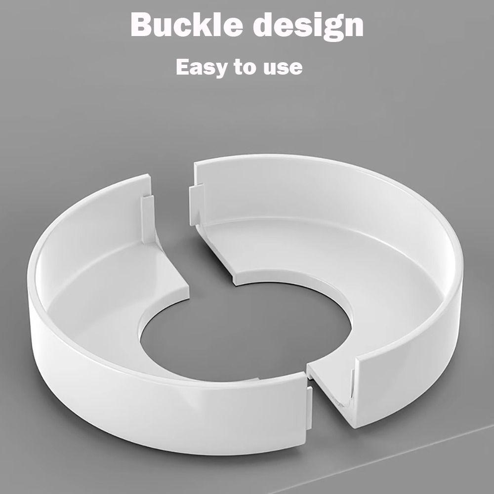 Plating Faucet Decorative Cover ABS Tube Accessories Useful Flange Cover  Kitchen