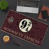1Pc Hogwarts Express Platform Gaming Mouse Pad Keyboard Desk Mat Non-slip Rubber Lock Edge Waterproof Computer Mousepad for Office Home Decor Ey15