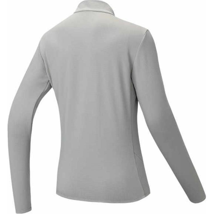 Anta Outdoor Series Long Sleeve Slim Fit Warm Knitted Top Women tops Qingluan-Gray 162446402-1