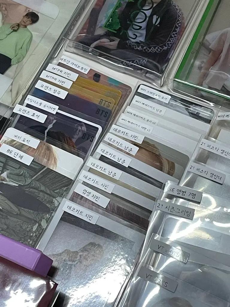 BTS (Bangtan Boys) Official Merchandise Photocards - Bulk Sale Used