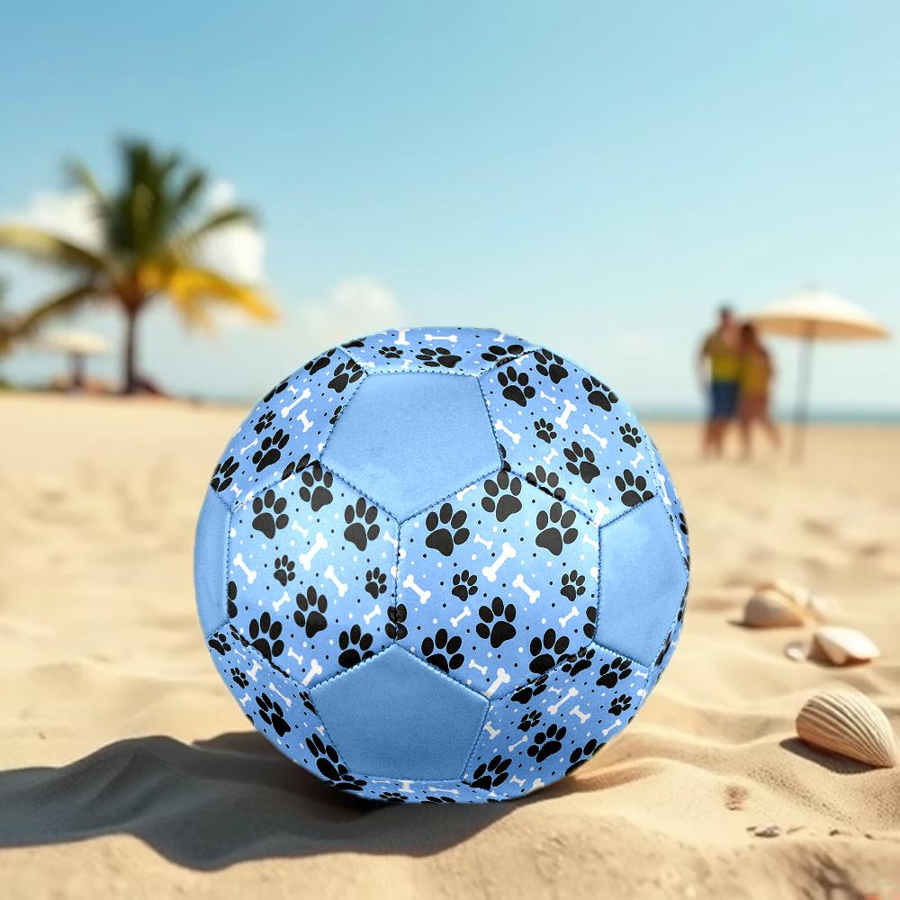 1PC Dog Bone Soccer Ball Size 5 Football Machine Sewn Indoor/Outdoor Universal Football A77