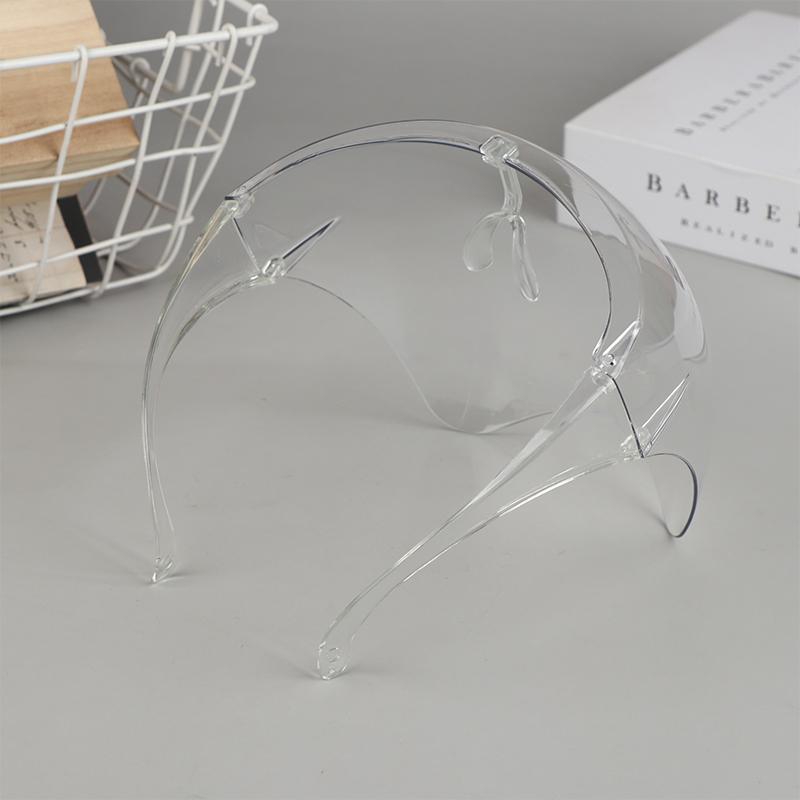 Transparent Anti-Fog Anti-Splash Protective Mask Full Face Covered Safety Sunglasses Protective Faceshield Glasses Sunglasses