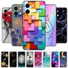 For Vivo Y28 4G Case V2352 Soft TPU Silicone Phone Covers for Vivo Y28 Y 28 VivoY28 4G Case 6.68'' Bumper Shockproof Coque Cover