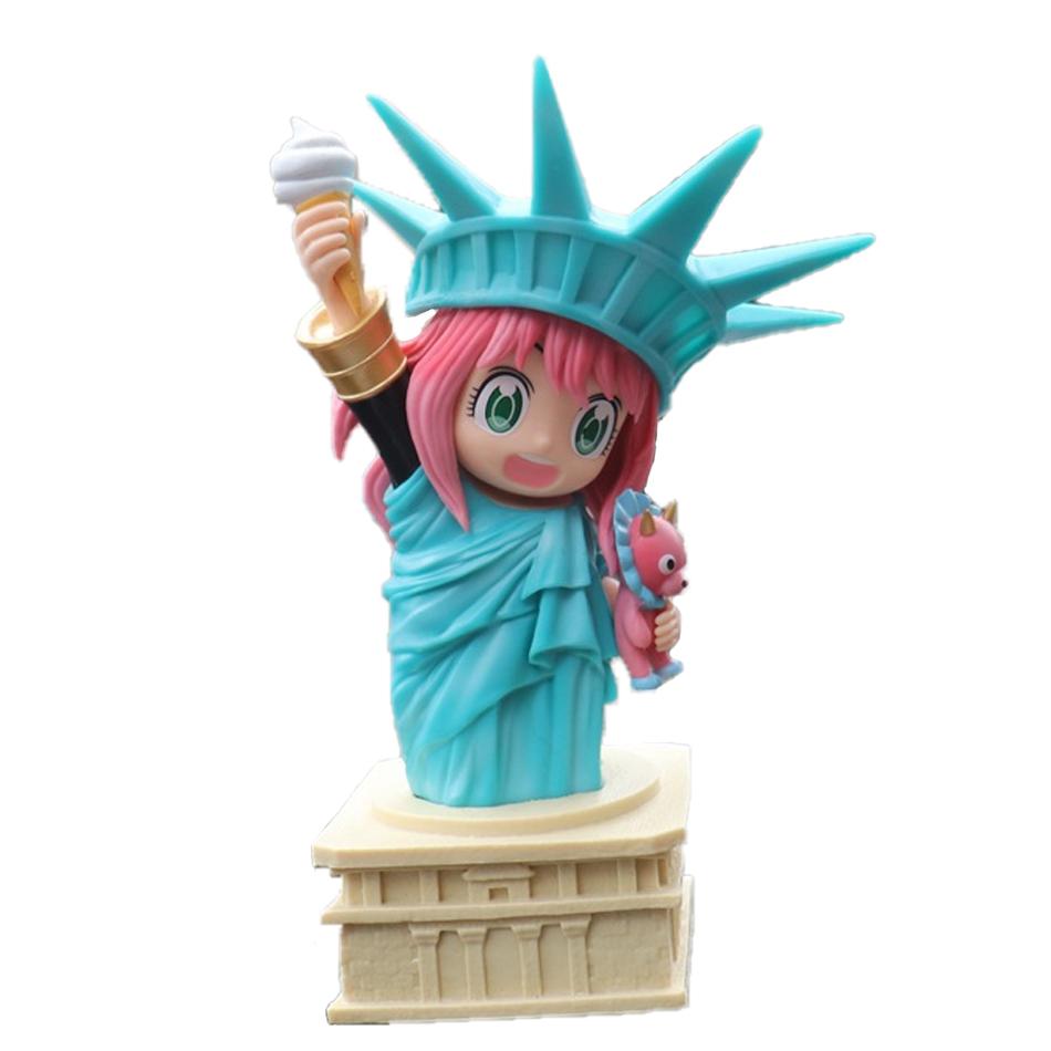 1-3Pcs Kawaii Anime Spy X Family Action Figure Toys Pvc Anya Detective Spy Family Figures Desktop Decoration Cute Gifts