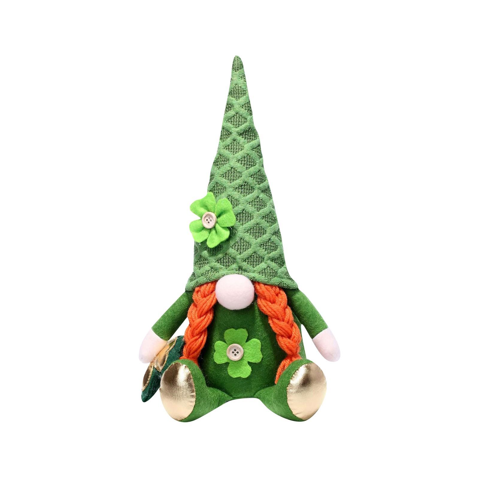 

св. Лялька Рудольф до Дня святого Патрика. Ірландський день ляльки без обличчя One Size