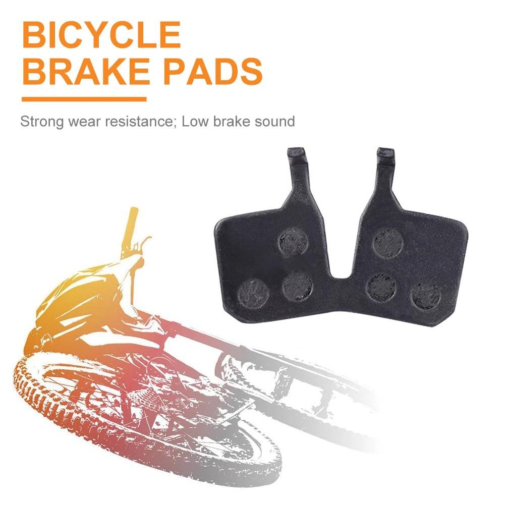1 Pair Mountain Bicycle Hydraulic Brake Pads, Low Noise Resin Disc Brake Pad Replacement Bicycle Disc Brake Pad Accessories Compatible For Magura MT5e