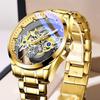 Men’s Transparent Automatic Waterproof Luminous Watch