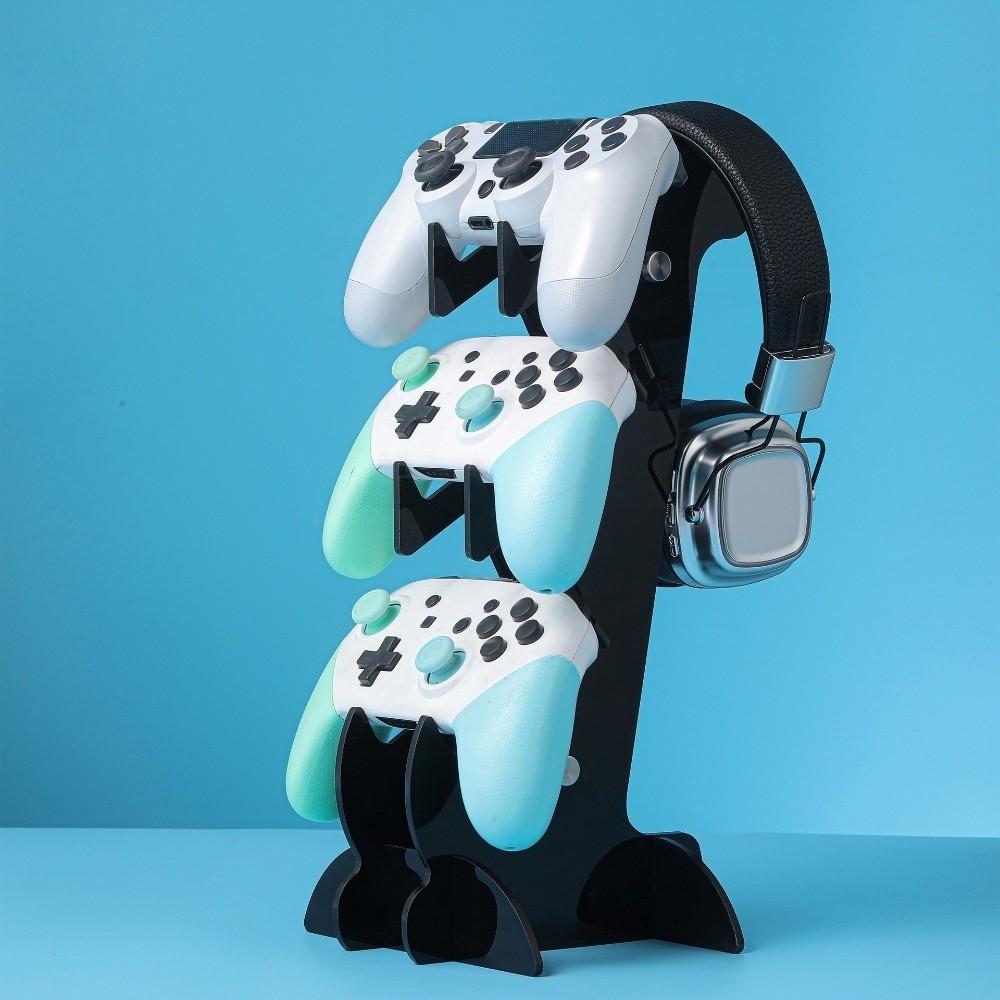 Sturdy Headphone Stand Three-layer Desktop Organizer for PS5/PS4/Xbox/Switch
