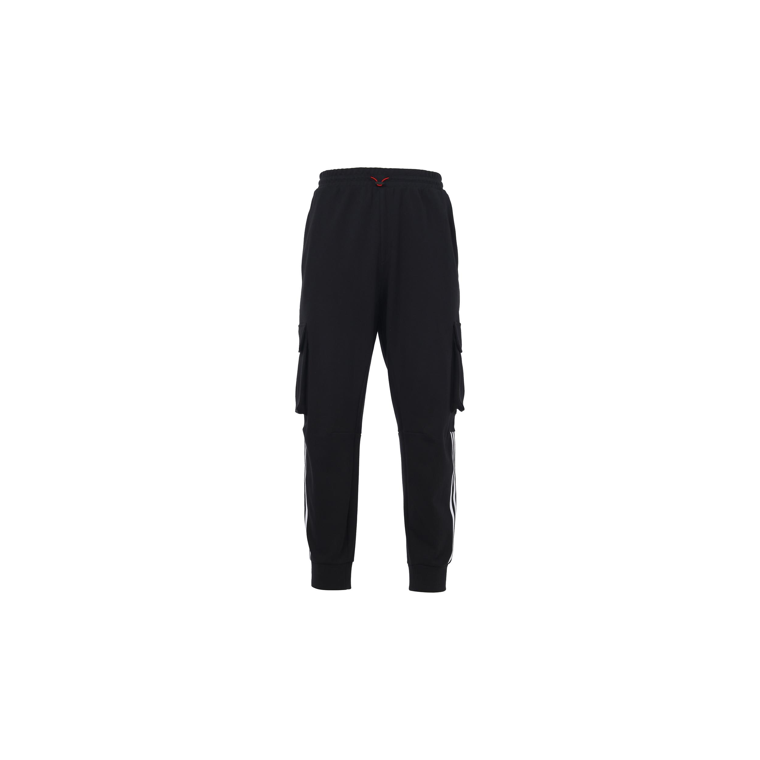adidas Cny Pnt Dk New Year s Edition Cargo Pocket Bundle Feet Sports Pants Black Men s GP0913 XL