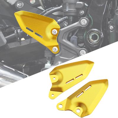 BYEMTTY Aluminum Heel Plate Guard 1 Pair Fits Kawasaki Z900RS