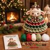 DIY Christmas Tree Crochet Set Christmas Tree Crochet Set-D Lamb