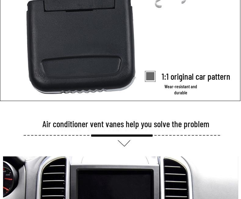 Porsche Cayenne A/C Vent Vane Adjustment Repair Kit