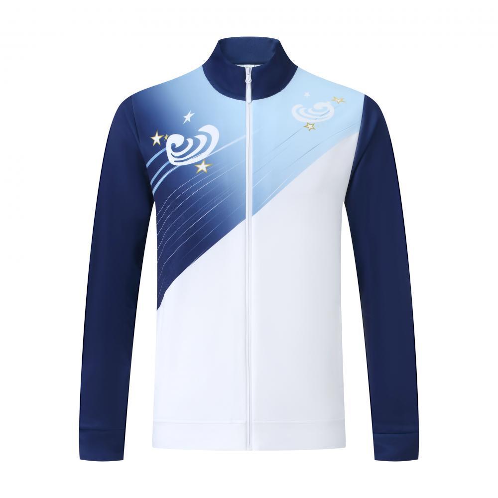 Unisex Autumn/Winter Table Tennis & Badminton Sports Jacket Set - Casual Coach & Team Uniform
