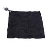 1 pcs Double-sided Plush Cotton     Cleaning Towel Cloth with Pulling Rope Buckle(blue )