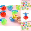 Plastic Spinning Top Toy For Kids With Colorful Ejector Features Suitable For Children And School Play