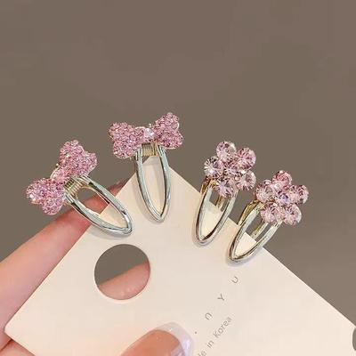 Versatile Mini Bow Hairpin Clip for Side Bangs