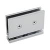 Brass Wall Mount Glass Bracket 360 Degree Adjustable for Shower Doors 8 12mm Stylish and Sturdy for Bathroom Installations