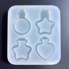 Resin Shaker Mold Quicksand Resin Casting Epoxy Silicone Mold for DIY Keychain