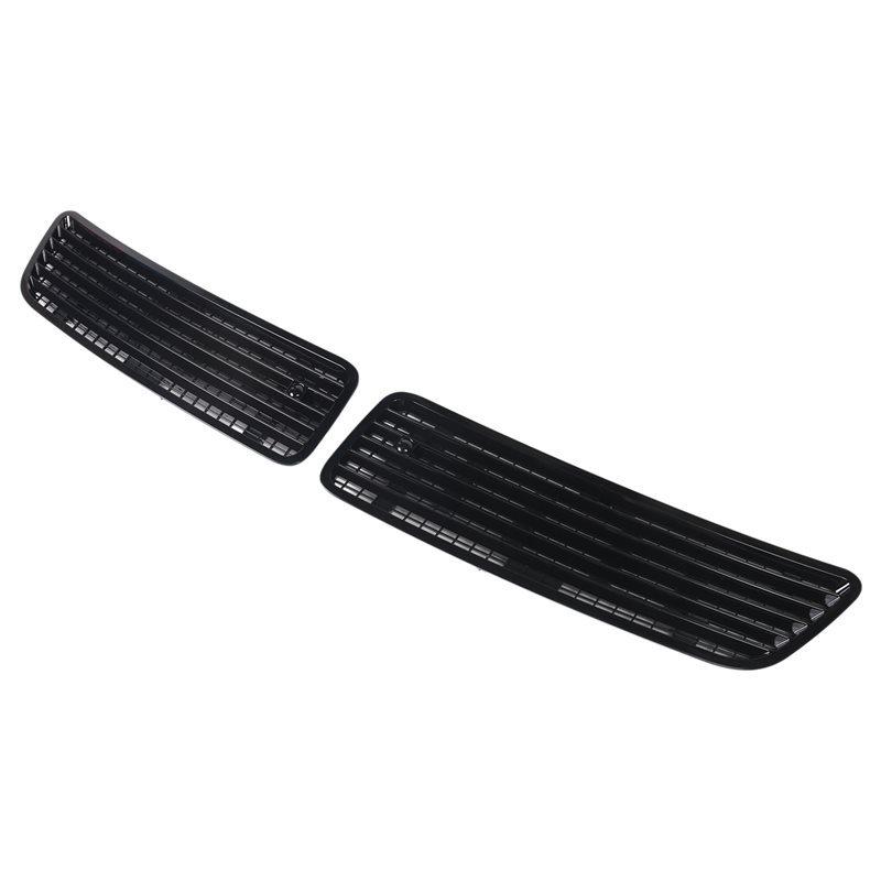 WO-1Pair Hood Upper Grille Vent Radiator Cover Trim For Mercedes Benz W221 W216 W251 2007-2013 A2218800205 A2218800305 Parts