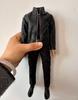 HAMRETHYPPZ 16 Scale Figure AccessoriesMen's Suit Outfit Set: Leather Suit, Attack Suit, Fashion Suit, Denim Suit (Head and Body Not Included)