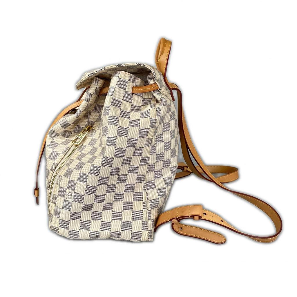 LOUIS VUITTON Speron N41578 Backpack Â· Daypack white Women used