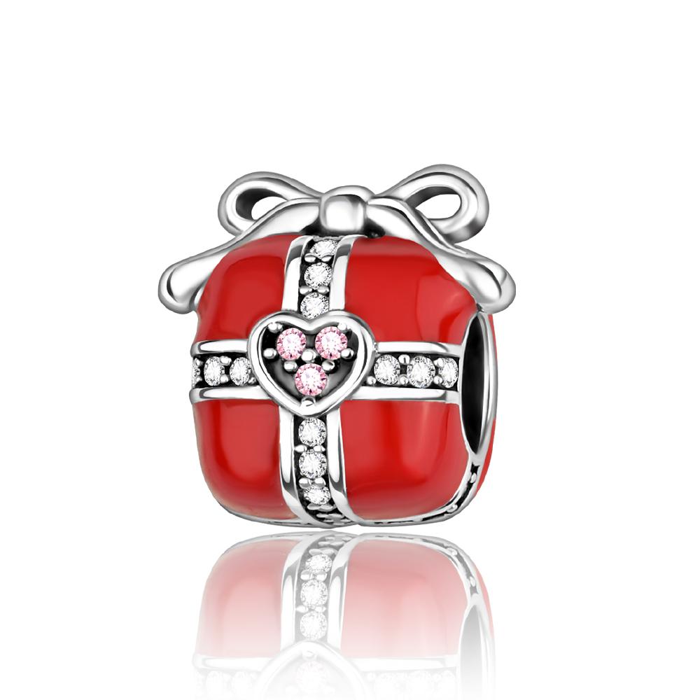 New Copper Charm Rose Gold Infinity Heart Bead Fit Snake Chain Bracelet Necklace Women Diy Jewelry