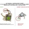 WH18X27186 CKDX27186X6 Washing Machine Actuator for GUD24ESSM0WW GUD24ESSM1WW GUD24GSSM0WW GUV27ESSM0WW GUV27ESSM1WW