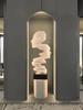 Modern Minimalist Floor-Standing Abstract Sculpture: Hotel Villa Art Ornament Decor