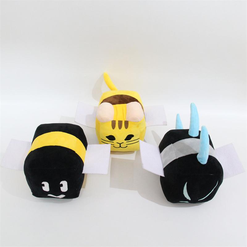 Pet Simulator X Cat Plushie Doll Big Games Plush Toy Stuffed Animal Bat Bee Axolotl Shark Horse Cute Soft Pillow Gift for Fans