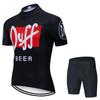 Cycling Jersey Set Short Sleeve Breathable Quick-Dry Mountain Bike Outfit Men Women