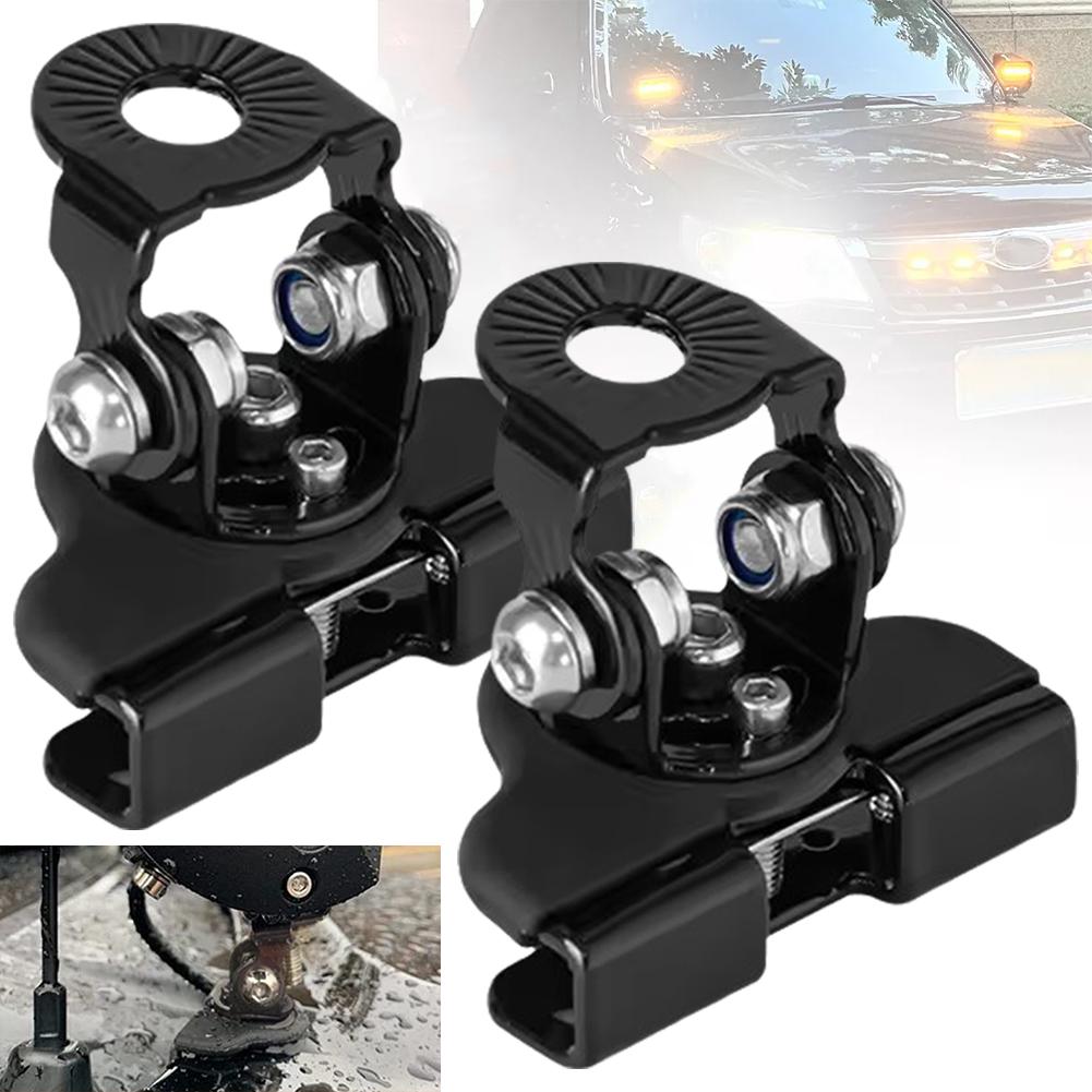 Universelle LED-Scheinwerfer-Montagehalterung für Geländewagen, nicht-destruktive Montage für Motorhaube/Seite des Fahrzeugs, 2 Stück C0G3