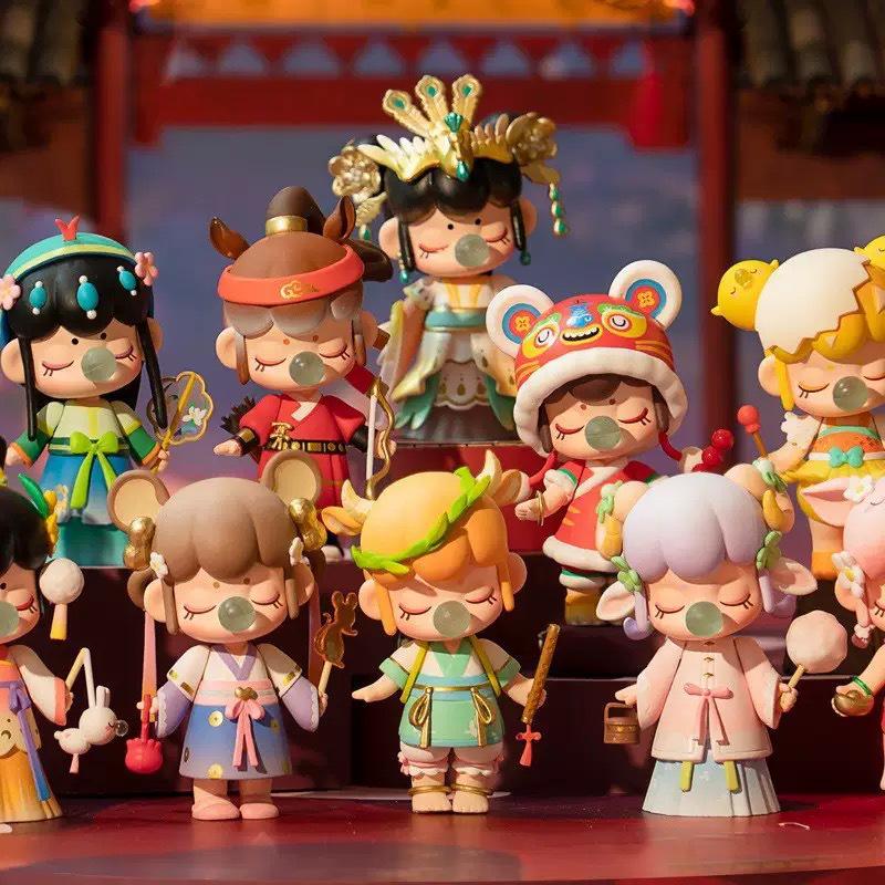 Twelve Zodiac Blind Box Figurine: Ancient Style Ornament & Birthday Gift