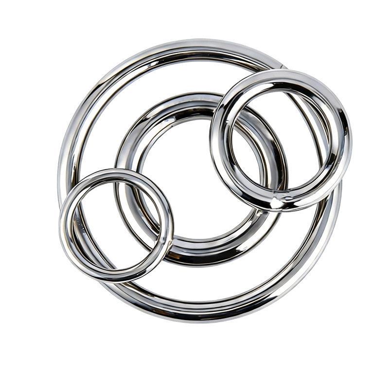 304 Stainless Steel O-Type Welded Lifting Ring for Hammock and Swing Connection