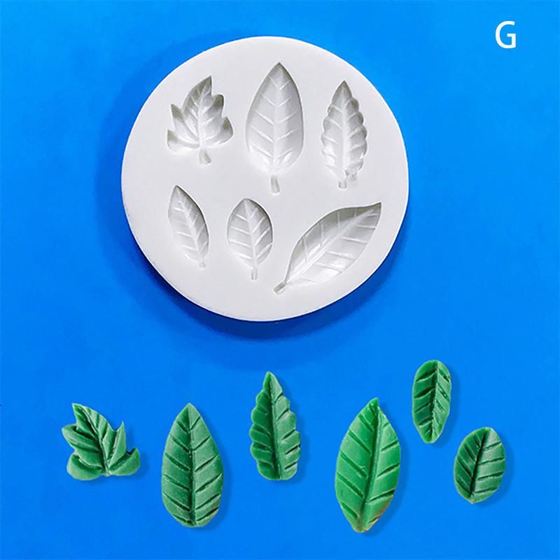 1Pc Leaves Cake Mould Palm Turtle Leaf Silicone Mold Cake Sugarcraft Chocolate Mold Baking Cake Decoration Kitchen Tools