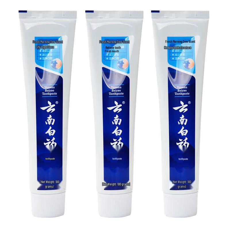 

Yunnan Baiyao Morning Dew Probiotic Toothpaste