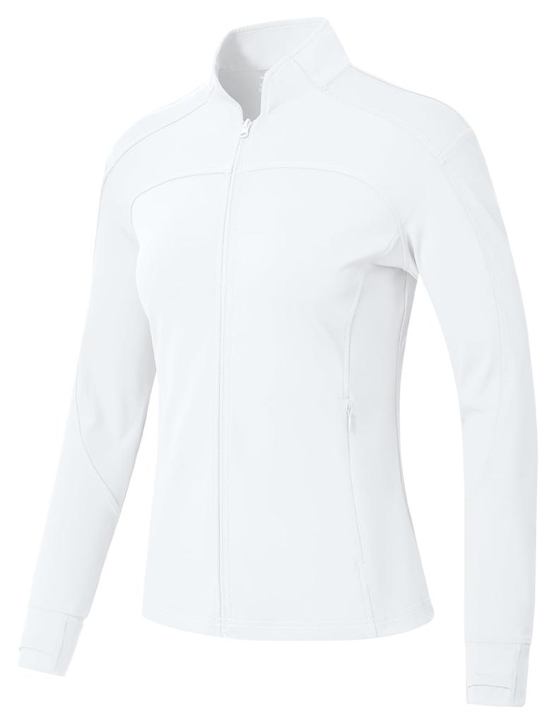 Gopuune Sports Running Gym Mountain UV with Thumb Slimming Fit for and Fall Size Women's Jacket, Wear, Sweat-Wicking, Quick-Drying Hoodie, Jersey,
