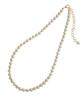 [VINGTAINE] Cotton Pearl Short Necklace 6mm Choker Short Kiska Wedding Party After-party Elegant Sophisticated C3267A