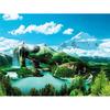 5D DIY diamantová malba Krajina Obrázky Drahokamová diamantová výšivka Scénický křížový steh