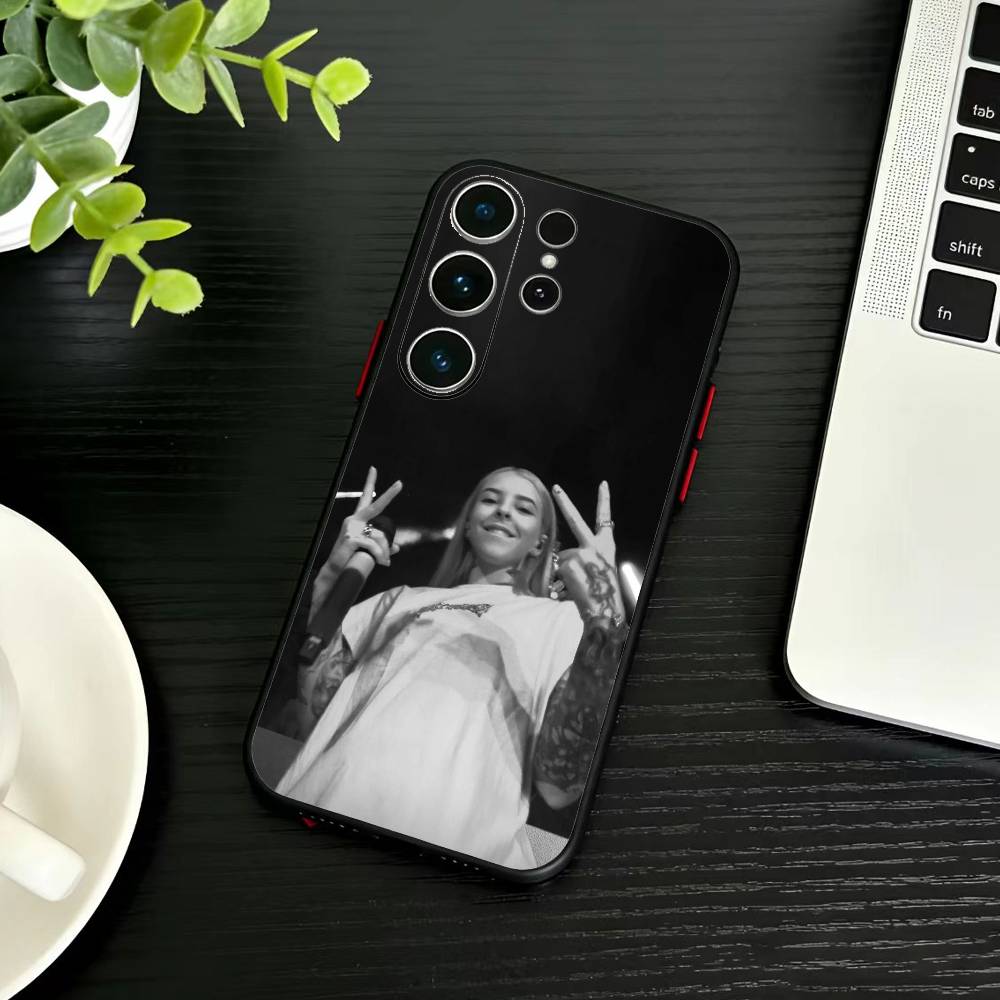Singer Y-Young Miko Phone Case For Samsung S26,S25,S24,S23,S22,S21,S20,S30,Ultra,Plus,Fe,Note,5G Black Cover