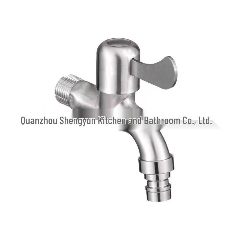 MDNG 304 Stainless Steel Extended Pointed Spout Faucet (7-Pack)