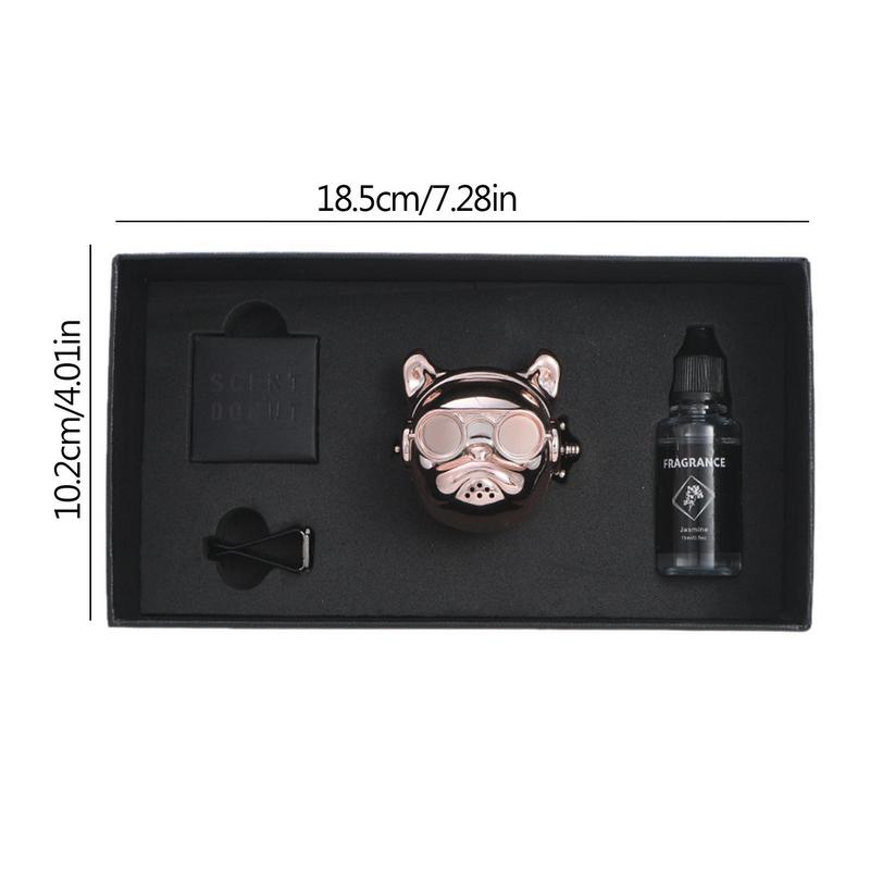 Car Vent Air Freshener Car Vent Clips With French Bulldog Design Perfume Fragrance Long Lasting Car Vent Clip Car Fresheners