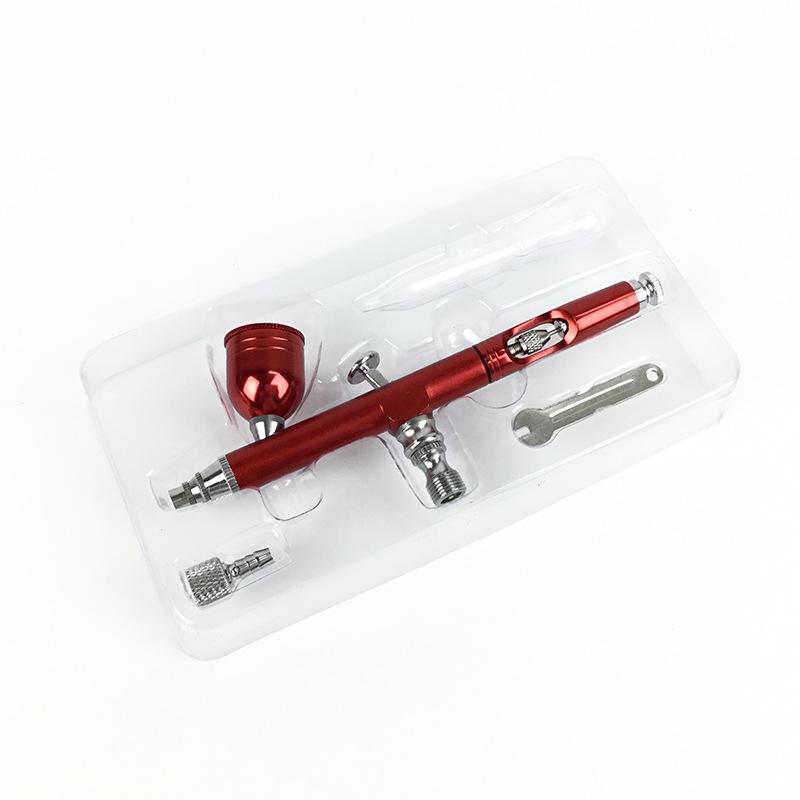 Airbrush Spray Gun for Model Painting, Furniture Repair, Cake Decorating, Nail Art, & Makeup (130-0.5 Caliber)