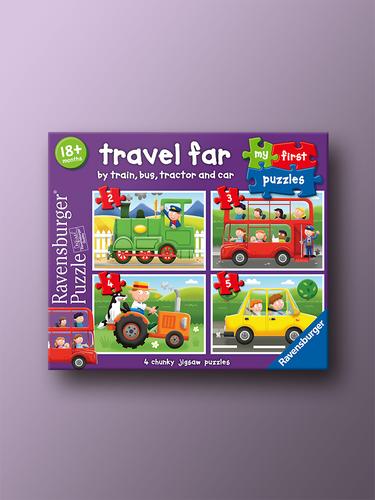 

Ravensburger Let s Travel 2/3/4/5 Piece Toddler Puzzle