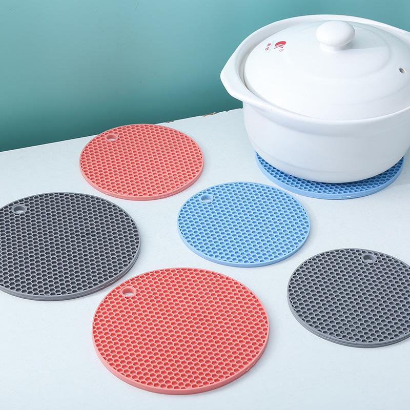 Silicone Honeycomb Heat-Resistant Non-Slip Casserole Mat