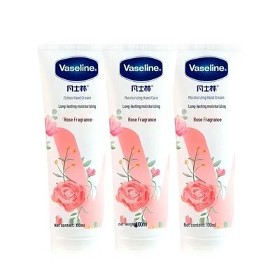 Feuchtigkeitsspendende Handcreme mit Rosenduft (3 Pack)