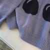 Plus Size Women's Loose Knit Round Neck Pullover Sweater - Fits Bust 150/160 cm, 200-350 Jin