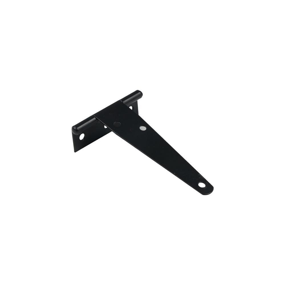 Shaped Paint Furniture Gate Accessory Garden Hinges Hardware Tee Hinge Black Iron Cabinet Shed