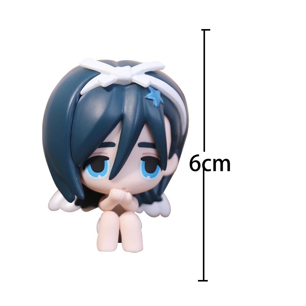 

Anime Ivan Figure Till Action Figure Cute Keychains PVC Models Sua Figurine Backpack accessories Till Look Up Figures Toys Gifts 6cm