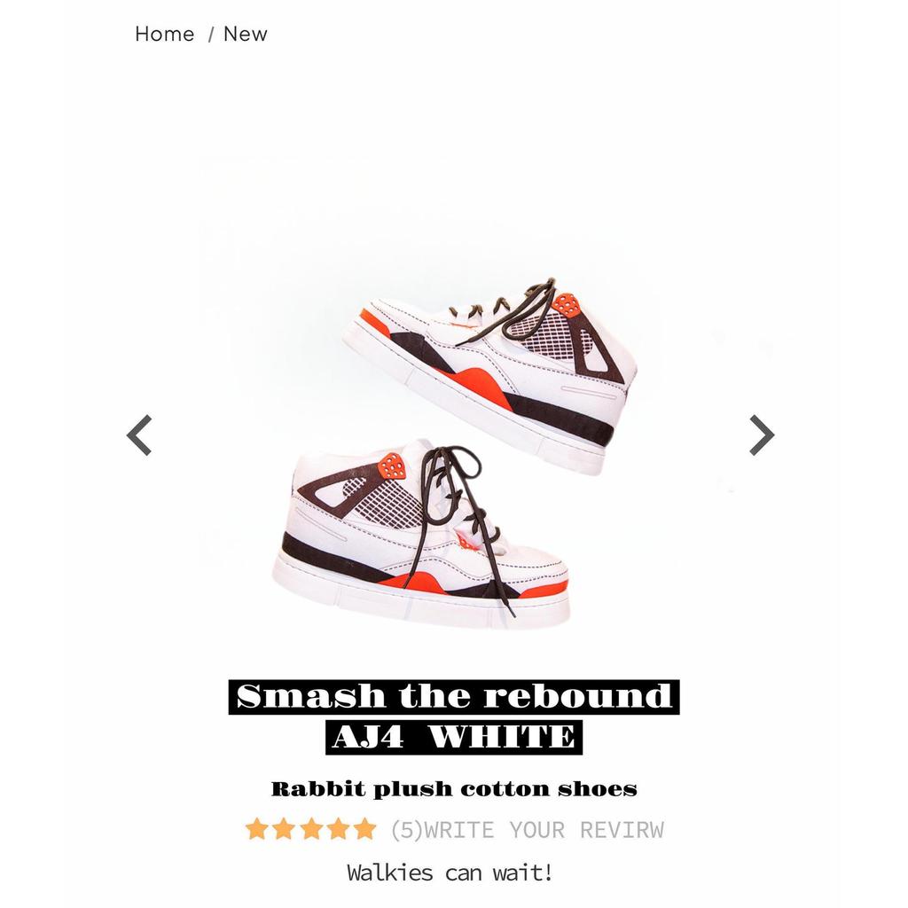 "Douyin-Inspired AJ1 Coconut Slippers: Retro Cotton Home Footwear for Couples"